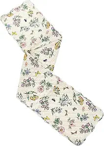 Lenox Butterfly Meadow Quilted Runner, Multicolor - 14" W x 70" L