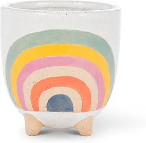 Abbott Collection Small Rainbow Planter with Legs