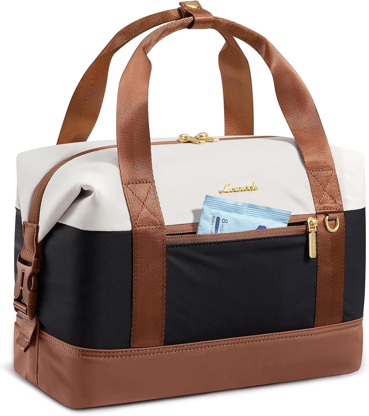 LOVEVOOK Insulated Lunch Bag for Women, Expandable Leakproof Tote