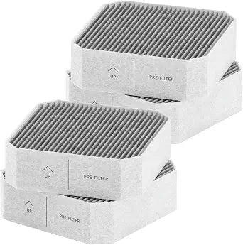 4 Pack Pre-Filter for Molekule Air Purifier with High efficiency Activated carbon