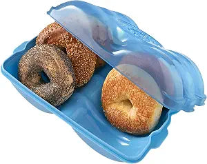 Touch Up Cup Bagel Fresh Holder Container Storage Keeper, Pack of 1