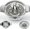 Premium 316L Stainless Steel Lemon Squeezer & Manual Juicer - Heavy Duty Hand Press for Orange, Citrus, Lime | Dishwasher Safe & Anti-Corrosion