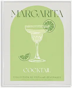 Retro Margarita Mid Century Modern, 11 x 14 Inch Framed Gicle Print
