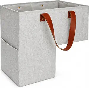 Stair basket,Foldable staircase basket with handle
