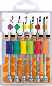 Vessel Precision Screwdriver Set TD-56S / +0, 00, 000, 0000, -0.7, -0.9