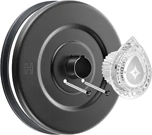 Shower Trim Kit Compatible with Moen Chateau T470 (Matte Black,Knob)