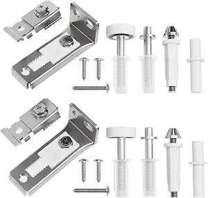 Closet Bifold Door Hardware Kit, Folding Door Replacement for 1" Wide Track