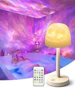 DeeprClean Cordless Waterproof Bath Light via Touch & Remote Control