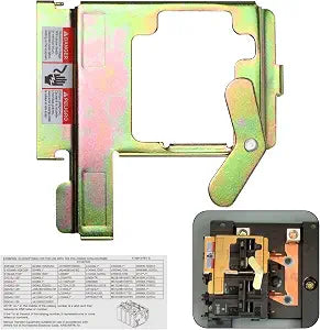 Generator Interlock Kit Compatible with Siemens and Murray, ECSBPK02 Mechanical Interlock Kit Between the Main Breaker Powered by Utility Power and Generator Powered by Standby Power.
