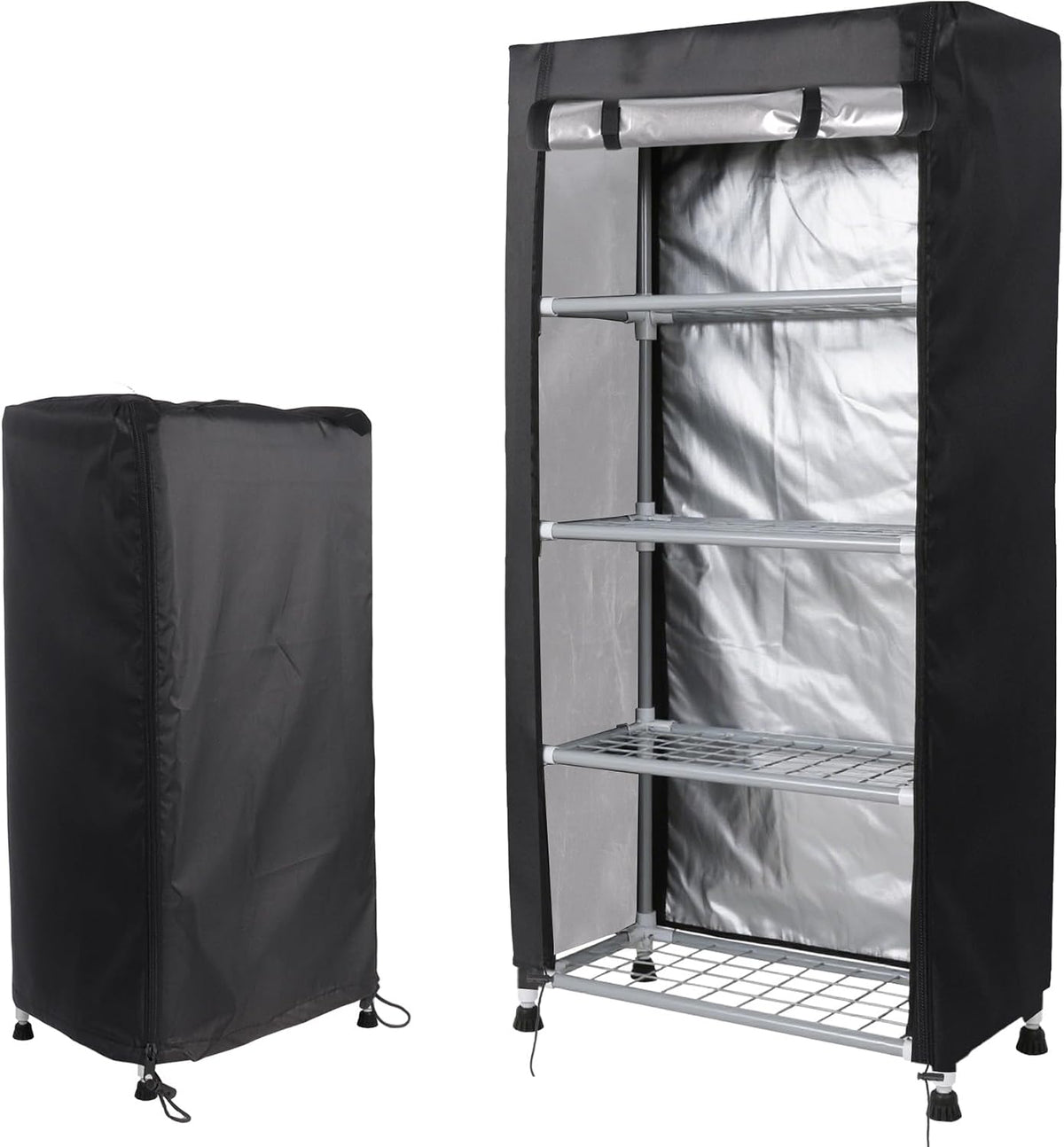 Klmnop Storage Shelf Cover Fits Racks 36" L X 18''W X 72''H