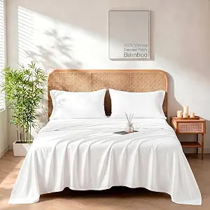 White King Set, Soft Satin Weave Bedding