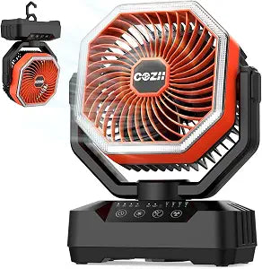 Battery Powered Fan, 20000mAh Portable Fan Rechargeable Up to 70H Runtime