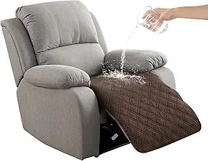 Genina 100% Waterproof Recliner Chair Covers, Non-Slip Furniture Protector