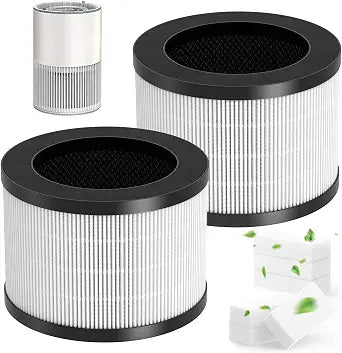 BW302 Filter Replacement Compatible with LUNINO BW302 Air Purifier