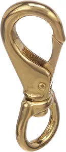 Seachoice Swivel Eye Snap, Cast Brass, Various Sizes
