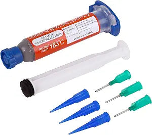 Wonderway Sn63/Pb37 T4 Tin Lead Solder Paste No Clean, 183 Melting Point (20g)