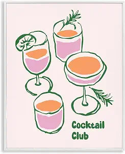 Cocktail Club Glam Still Life, 11 x 14 Inch Framed Gicle Print