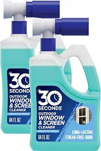 30 SECONDS Outdoor Window Cleaner for Hose, Hose End Spray, 2 Pack