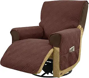 NILUOH Quilted Stretch Recliner Covers that Stay in Place