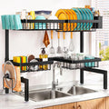 NestOrganix Over The Sink Dish Drying Rack, Dish Drying Rack for Kitchen