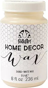 FolkArt Home Decor Wax Sealer (8-Ounce), 34860 White