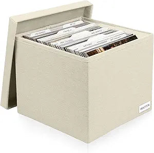 Photo Storage Box 8x10, Decorative Photo Storage Containers With Lid