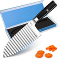 Dragon Creek Crinkle Cutter Knife - Wavy Chopper Potatoes