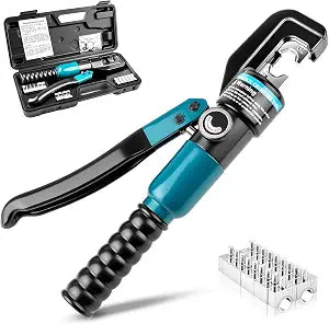 Hydraulic Crimping Tool with 9 Pairs of Dies