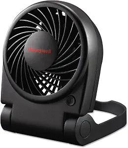 Honeywell HTF090B Turbo On-the-Go Personal Fan, Black  Small Portable Fan for Travel