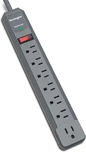 Kensington Guardian 7-Outlet, 6-Foot Cord, & 540 Joules Premium Surge Protector (K38217NA)