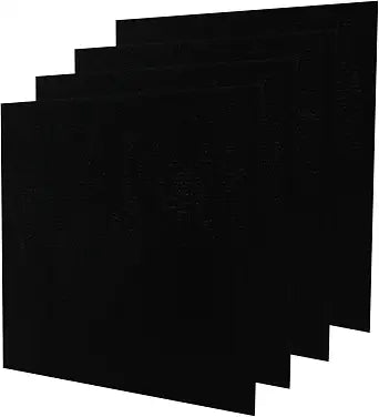 InvisiClean Replacement Activated Carbon Prefilter - 4 Pack - Compatible with InvisiClean Aura IC-5018 and Sensa IC-5120 Air Purifiers