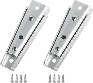 2Pcs Sectional Sofa Connector,Sofa Latch,Tapered Diagonal Bolt,Sofa Fixing Bolt,Interlocking Sofa Connector Bracket,Furniture Hardware Accessorie,Bed Frame Accessorie(Length 120mm,Silver)