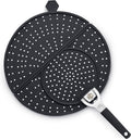 HexClad Folding Grease Splatter Screen for Frying, Up to 12" Pans
