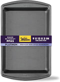 Wilton Platinum Non-Stick Oblong Baking Pan, Made Without PFAS, 13 x 9 in