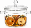 Glass Simmer Pot Potpourri for Stove Top, Glass Cooking Pots, 1.5L/50 FL OZ