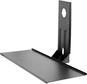 VIVO Black VESA Mounted 26 x 8 in Keyboard Tray, MOUNT-KB03