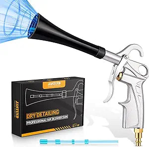 JASTIND Tornado Car Cleaning Gun, Dry Detailing Air Gun for Compressors