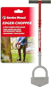 Garden Weasel Edger Chopper Lawn Tool for Garden Beds Sidewalks Patios