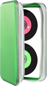 UENTIP CD Case,96 Capacity Hard Plastic DVD Case Holder for Car Home Travel