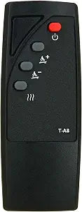 Replacement Remote Control for Twin Star ChimneyFree ClassicFlame Dura flame Fireplace Heater DF1-6518-01 DF1-6518-02 DF1-6518-03 DF1-6518-04 DFI-550-39 DFI-550-39-A003 P130 DFI-550-38 DFI-550-39 T-A8