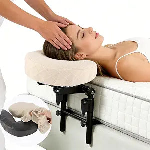 Wingle Massage Headrest for Bed at Home,Portable Bed Massage Head Holder,Adjustable Bedside Massage Face Cradle, Washable Massage Table Kit for Sleeping Mattress,Face Down Pillow After Eye Surgery