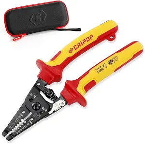 1000V Insulated Wire Stripper and Cutter with Tool Storage Case