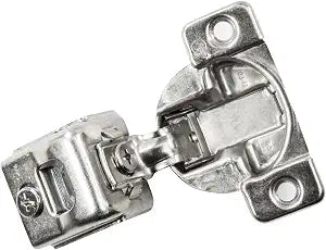 2 Pack Rok Hardware Grass TEC 864 108 Degree 1-1/4" Overlay Self Close Screw On Compact Cabinet Hinge 04493-15 3-Way Adjustment 45mm Screw Hole Pattern