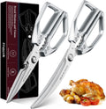 Huusk Kitchen Scissors for Food - Multifunction Kitchen Shears Heavy Duty