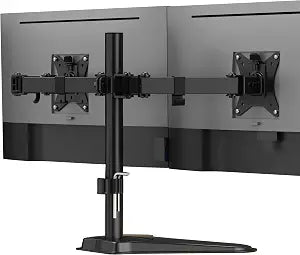 Mount-It! Dual Monitor Desk Stand Mount for 2 Screens VESA 75x75 & 100x100