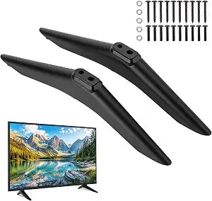 TV Stand Base for Hisense 32" 40" 43" Smart TV Replacement TV Legs with Screws Set Compatible with Hisense 32H4F 32H4030F1 40H4030F 43H4030F, Sturdy TV Stand for Home Use
