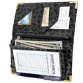 Classic Server Book, Sturdy Waitress Book with Money Pocket