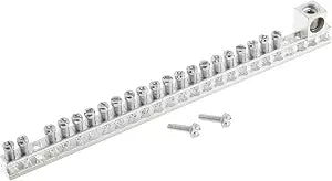 SIEMENS EC3GB212 Ground Bar Kit with 21 Terminal Positions and a Ground Lug