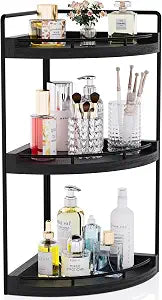 Corner Bathroom Counter Organizer, 3 Tier Bathroom Sink Shelf