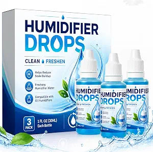 Humidifier Cleaner Drops, 30mlx3 Pack, Humidifier Drops for Cleaner Tanks